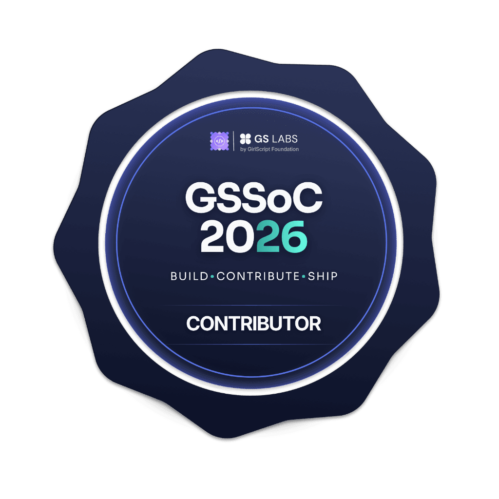 GirlScript Summer of Code 2026